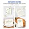 Avery Matte Ivory Greeting Cards, 5-1/2" x 8-1/2" Rectangle Half Fold